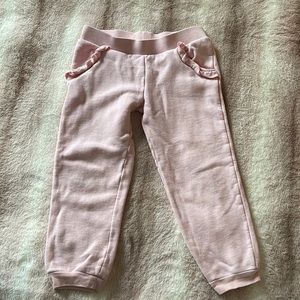 Comfy and cute! 4T warm sweatpants from Carters!